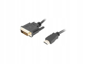 Kabel adapter HDMI DVI-D (24+1) 3m 4K 30Hz czarny