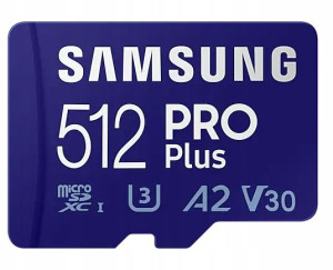 Karta Pamięci SD Micro 512 GB Samsung PRO+ (2021)
