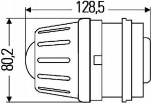 Hella Reflektor 1bl009071-027