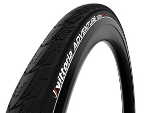 Opona Adventure Tech G2.0 700x35C, czarna, drutowa, odblask