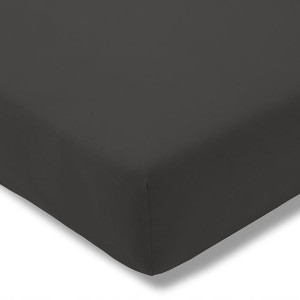 ESTELLA Prześcieradło Zwirn Jersey Antracyt 150X200