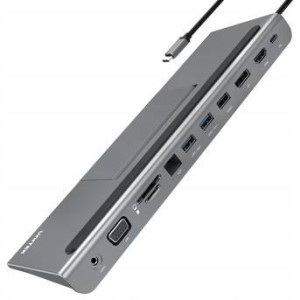 Unitek D1022A - 11w1 replikator USB Typ C to ALL