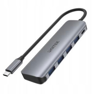 Hub Usb-c 4 X Usb 3.1 Gen1 Pd 100w Unitek