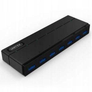 Hub 7x USB 3.0 z zasilaczem i BC 1.2 Unitek Y-3184