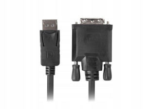 Kabel DisplayPort v1.2 - DVI-D 1,8m czarny DualLin