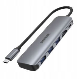 Hub USB-C 3xUSB 3.1 Gen1 PD 100W HDMI 4K Unitek