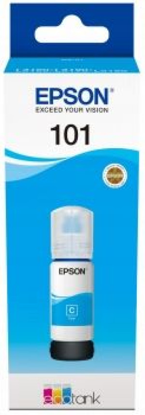 TUSZ EPSON 101 cyan oryginał niebieski 70 ml