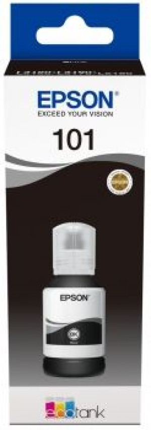TUSZ EPSON 101 Black oryginał czarny 127 ml