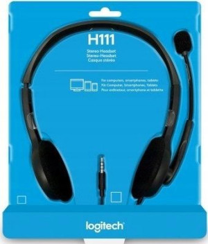 Zestaw Słuchawkowy Logitech H111 STEREO HEADSET
