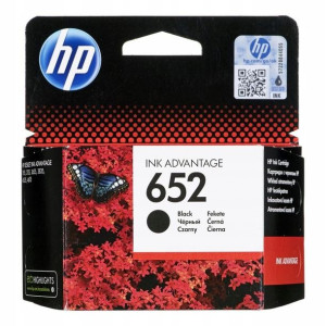 Tusz do HP 652 F6V25AE CZARNY ORYGINALNY Deskjet