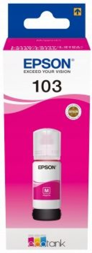 TUSZ EPSON 103 Magenta oryginał czerwony 65ml