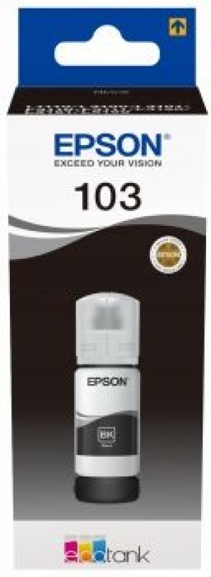TUSZ EPSON 103 Black oryginał czarny 65ml