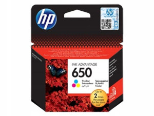 Tusz do HP 650 CZ102AE KOLOR ORYGINALNY Deskjet