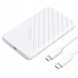 Obudowa dysku 2,5" USB-C 3.1 biała Orico