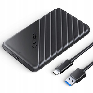 Obudowa dysku 2,5" USB-C 3.1 SATA czarna
