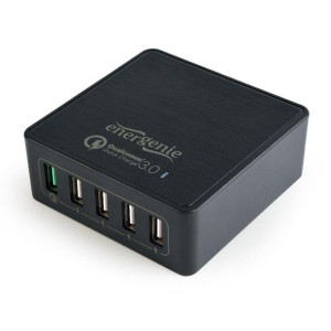Sieciowa ładowarka QC 3.0 5x USB Gembird