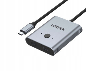 Unitek Przełącznik dwukierunkowy USB-C - 2x USB-C
