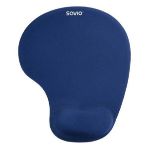 Podkładka pod mysz ergoniczna Savio granatowa żel