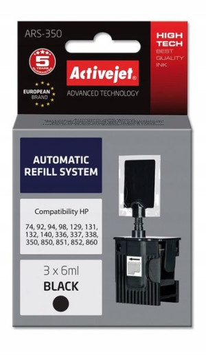 System uzupełnień Activejet ARS-350 3x6ml