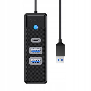 Hub USB 3.1 2 x USB 3.1 + USB-C Orico czarny