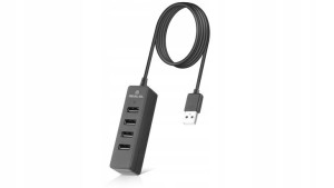 Hub USB Rozdzielacz USB REAL-EL CQ-174 na 4 porty