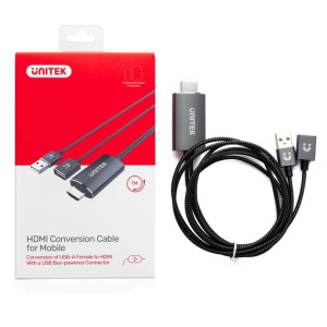 Kabel przewód Telefon - TV USB-HDMI M1104A Unitek