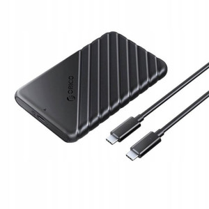 Kieszeń na dysk 2,5" Orico 25PW1C-C3-BK-EP USB-C