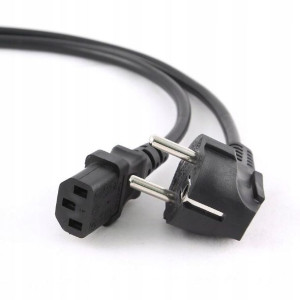 Kabel zasilający komputerowy 3m z certyfikatem VDE