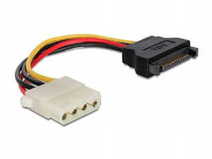 Kabel zasilający Molex - SATA Gembird 15 cm