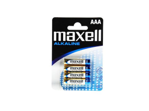 Baterie alkaliczne Maxell AAA (R3) 4 szt.