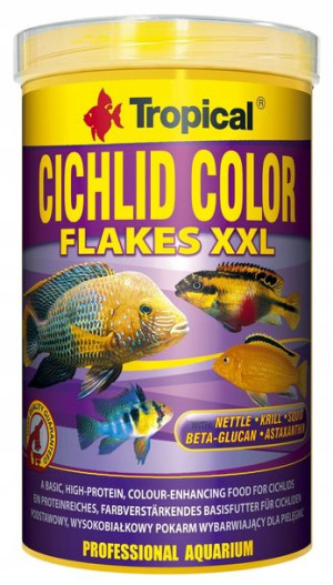 Tropical Cichlid Color Flakes 100ml/20g