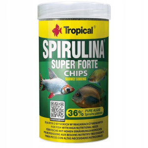 Tropical Super Spirulina Forte Chips 250ml/130g