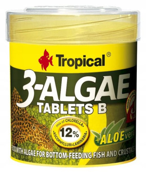Tropical 3-algae Tablets B 50ml/36g