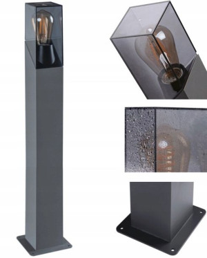 Słupek Oświetleniowy Lampa Ogrodowa LAVEN 50 cm