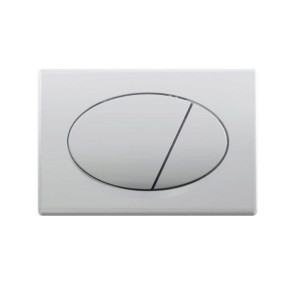 PRZYCISK DO WC SPŁUCZKI DELFIN 3/6 l chrom-mat