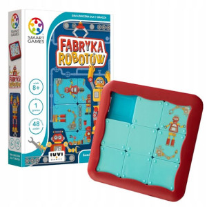 Smart Games Fabryka Robotów Gra Logiczna 8+ 60 Zad