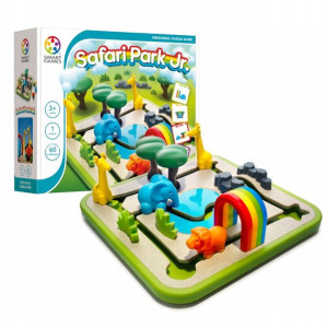 Smart Games Safari Park Jr Gra Logiczna 3+ 60 Zad