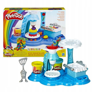 Hasbro Play-doh Ciastolina Tęczowe Ciasto Party