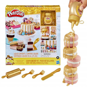 Hasbro Play-doh Ciastolina Złote Wypieki Zestaw
