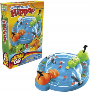 Hasbro Gra Rodzinna Głodne Hipcie Hungry Hippos