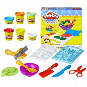 Hasbro Play-doh Ciastolina Deseczki Warzywa 3+