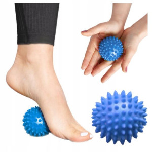 Piłka Do Masażu 4fizjo 8cm Spike+ Oryginalna
