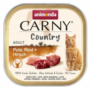 Animonda Carny Country Adult Indyk, Wołowina i Jel