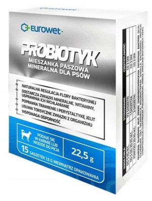 Eurowet Probiotyk dla psów saszetka 1,5g