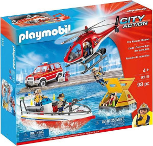 PLAYMOBIL 9319 Straż Pożarna 3w1 Misja Ratownicza
