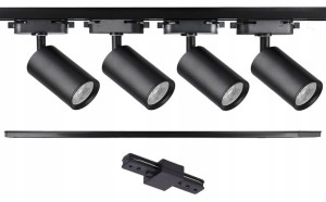 Zestaw Szynoprzewód Szyna 2m + 4 Lampy Gu10 Kolory