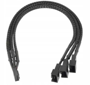 Adapter zasilania 4 pin do wentylatorów 4 i 3 pin
