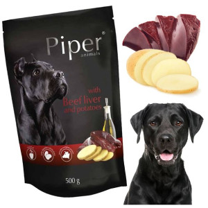 Dolina Noteci Piper Karma Dla Psa Wątróbka 500g
