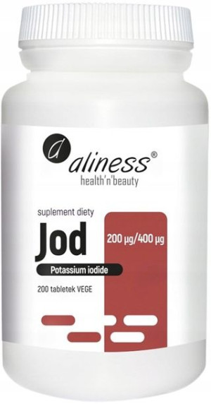 Jod Jodek Potasu 200 Mcg/400 Mcg 200 Tabs Aliness