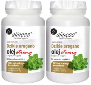 Aliness Dzikie oregano olej Naturalny 100% STRONG